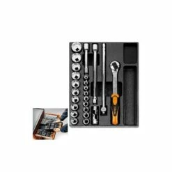 BETA Assortiment De 24 Outils En Plateau - 2424 T83 - 024240083