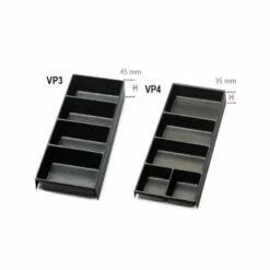 BETA Bacs De Rangement Compartimentés En Matière Plastique - VP3/VP4