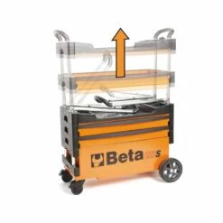 BETA Chariot Porte Outils Pliable Pour L Exterieur - C27S -Bosch Soldes Magasin beta chariot porte outils pliable pour l exterieur c27s 3