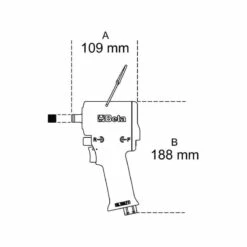 BETA Clé à Chocs 1/2" Compacte Pneumatique 1927XM - 019270030 5 BETA Clé à Chocs 1/2" Compacte Pneumatique 1927XM - 019270030 -Bosch Soldes Magasin beta cle a chocs 1 2 compacte pneumatique 1927xm 019270030 2