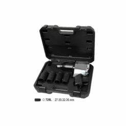 BETA Clé à Chocs Réversible + 4 Douilles - 1928 K4 - 019280104