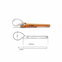 BETA Clé Serre - Tubes Réversible - 383