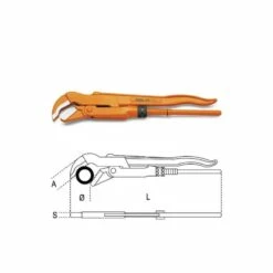 BETA Clé Serre - Tubes Suédois à 45° - 374