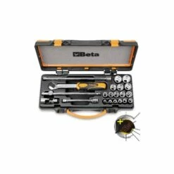 BETA Coffret 16 Douilles 6 Pans Et 5 Accessoires - 910A/C16 - 009100936