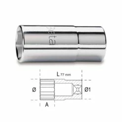 BETA Douilles 6 Pans 1/2" Série Longue - 920AL