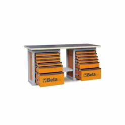 BETA Établi "ENDURANCE" 2 Servantes 12 Tiroirs - C59B -Bosch Soldes Magasin beta etabli endurance 2 servantes 12 tiroirs c59b 3