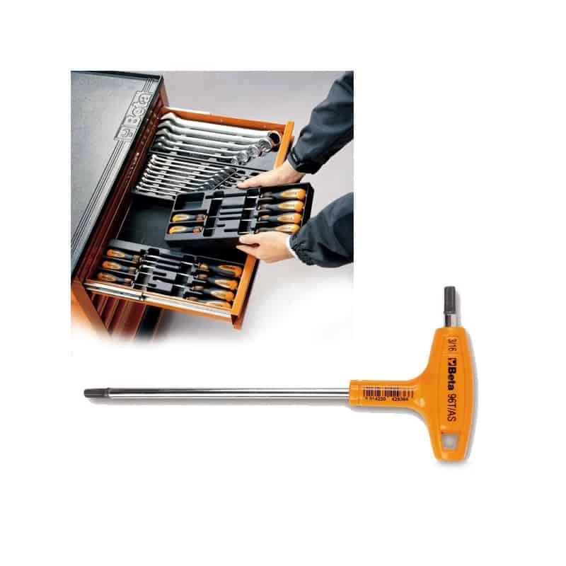 BETA Lot De 6 Tournevis 6 Pans Mâle 2424 T52 - 024240052 2 BETA Lot De 6 Tournevis 6 Pans Mâle 2424 T52 - 024240052 – Image 2