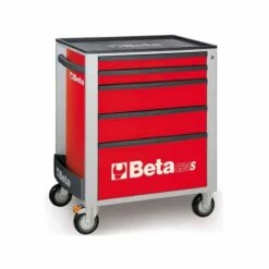 BETA Servante 5 Tiroirs Orange/Gris/Rouge - C24S/5