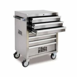 BETA Servante Mobile D'atelier 7 Tiroirs INOX - C04 INOX - 024003077 -Bosch Soldes Magasin beta servante mobile d atelier 7 tiroirs inox c04 inox 024003077 2