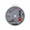 BOSCH 10 Disques à Tronçonner Plats X-LOCK 125mm - Standard For Inox