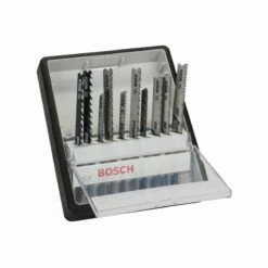BOSCH 10 Lames De Scie Sauteuse Bois/Métal Robust Line - 2607010542