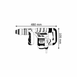 BOSCH Burineur Piqueur SDS-MAX 8 J - GSH5CE - 0611321000 -Bosch Soldes Magasin bosch burineur piqueur sds max 8 j gsh5ce 0611321000 3