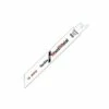 BOSCH Carte De 5 Lames De Scie Sabre Bois / Métal S922HF - 2608656016