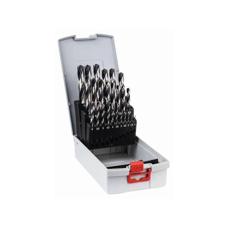 BOSCH Coffret 25 Forets Metaux HSS Point TeQ - 2608577352 1 BOSCH Coffret 25 Forets Metaux HSS Point TeQ - 2608577352