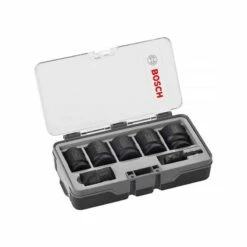 BOSCH Coffret 5 Douilles 1/2" + 2 Adaptateurs Impact Control - 2608551029