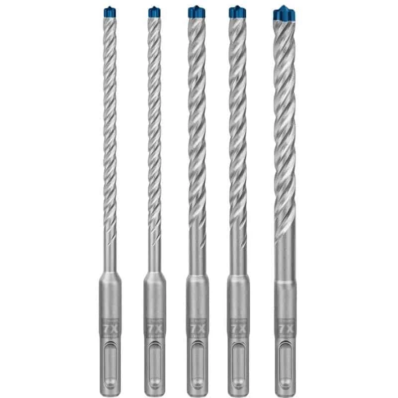 BOSCH Coffret 5 Forets Béton SDS-Plus 7X Expert 6/6/8/8/10 Mm - 2608900198 2 BOSCH Coffret 5 Forets Béton SDS-Plus 7X Expert 6/6/8/8/10 Mm - 2608900198 – Image 2