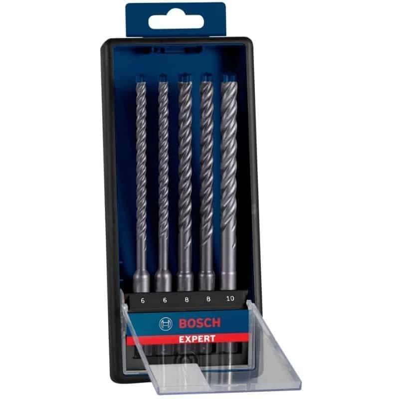 BOSCH Coffret 5 Forets Béton SDS-Plus 7X Expert 6/6/8/8/10 Mm - 2608900198 1 BOSCH Coffret 5 Forets Béton SDS-Plus 7X Expert 6/6/8/8/10 Mm - 2608900198
