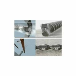 BOSCH Coffret 5 Forets Béton SDS-plus X5L Robust Line - 2608585073 -Bosch Soldes Magasin bosch coffret 5 forets beton sds plus x5l robust line 2608585073 5