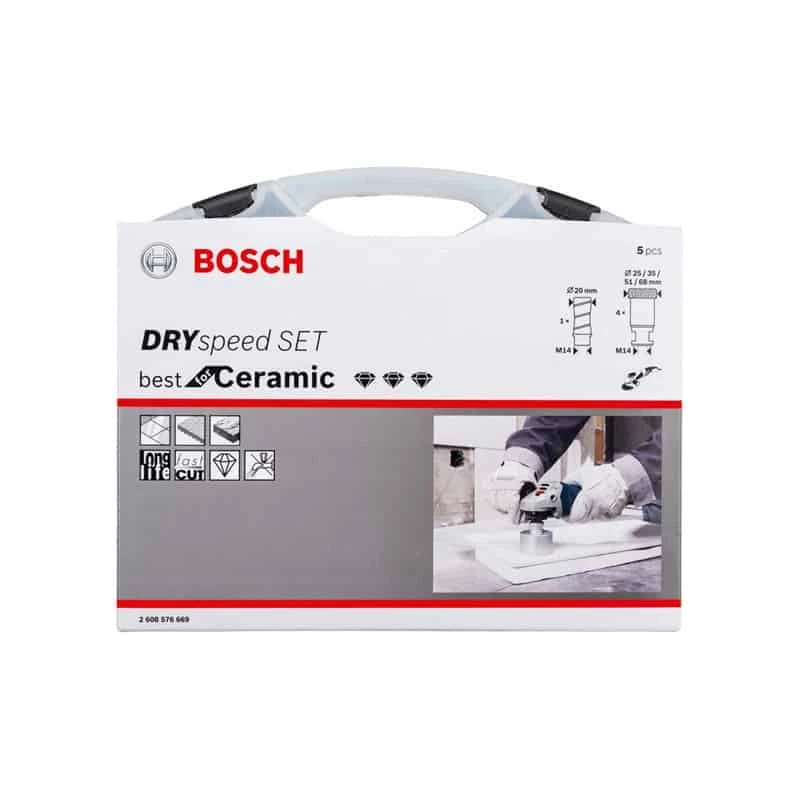 BOSCH Coffret 5 Scies-trépans Diamant Best For Ceramic - 2608576669 2 BOSCH Coffret 5 Scies-trépans Diamant Best For Ceramic - 2608576669 – Image 2