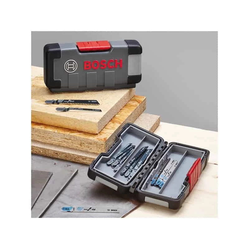 BOSCH Coffret Scie Sauteuse Bois Métal 30 Pièces - 2607010903 2 BOSCH Coffret Scie Sauteuse Bois Métal 30 Pièces - 2607010903 – Image 2