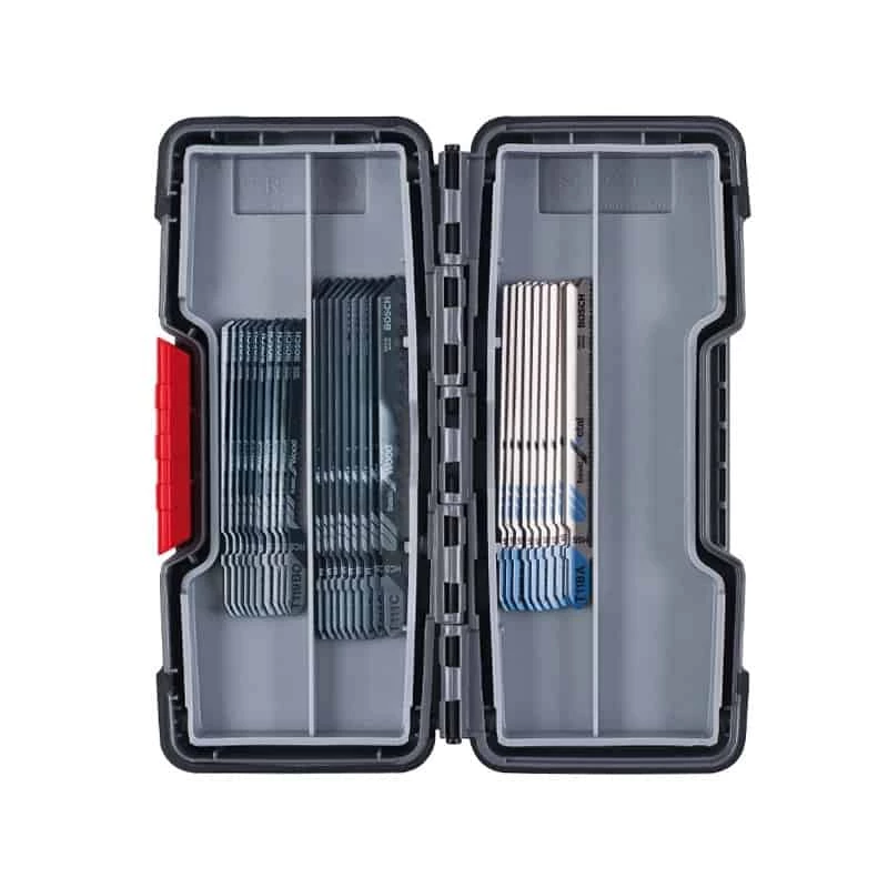 BOSCH Coffret Scie Sauteuse Bois Métal 30 Pièces - 2607010903 1 BOSCH Coffret Scie Sauteuse Bois Métal 30 Pièces - 2607010903