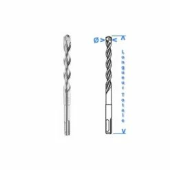 BOSCH Foret X5L Pour Marteau Perforateur SDS-Plus