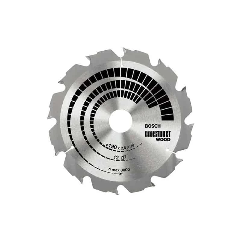 BOSCH Lames De Scie Circulaire Portative Construct Wood - Bois 1 BOSCH Lames De Scie Circulaire Portative Construct Wood - Bois