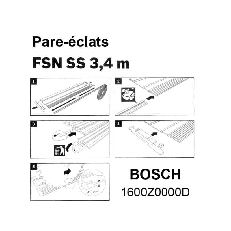 BOSCH Pare-éclats 3.4m FSN SS - 1600Z0000D 2 BOSCH Pare-éclats 3.4m FSN SS - 1600Z0000D – Image 2