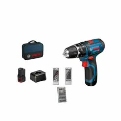 BOSCH Perceuse Percu GSB12V-15 2Ah Set +36 Accessoires - 0615990GB1
