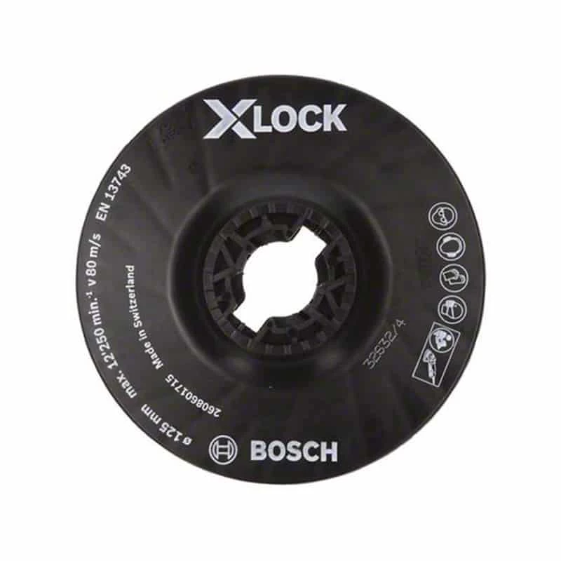 BOSCH Plateau De Ponçage Moyen X-LOCK 125mm - 2608601715 2 BOSCH Plateau De Ponçage Moyen X-LOCK 125mm - 2608601715 – Image 2