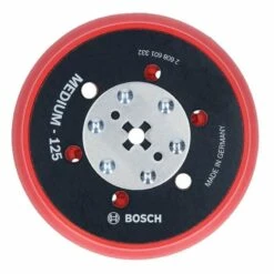 BOSCH Plateau De Ponçage Multi-trous 125 Mm Pour GET 55-125 -Bosch Soldes Magasin bosch plateau de poncage multi trous mi dur 2