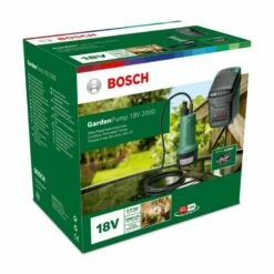BOSCH Pompe 18V 2.5 Ah GardenPump 18V-2000 - 06008C4202 -Bosch Soldes Magasin bosch pompe 18v 25 ah gardenpump 18v 2000 06008c4202 3