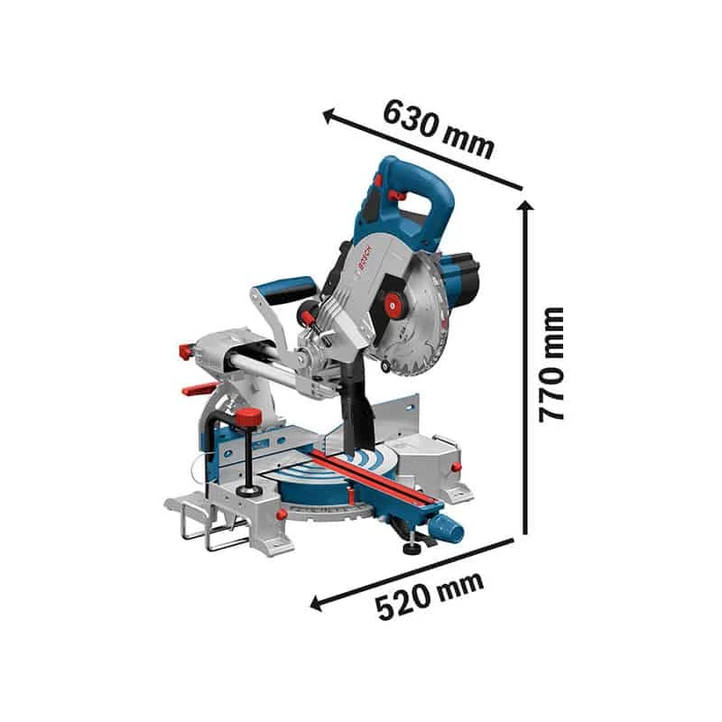 BOSCH Scie Radiale Et Onglets 18V Ø216mm GCM18V-216 Solo - 0601B41000 2 BOSCH Scie Radiale Et Onglets 18V Ø216mm GCM18V-216 Solo - 0601B41000 – Image 2