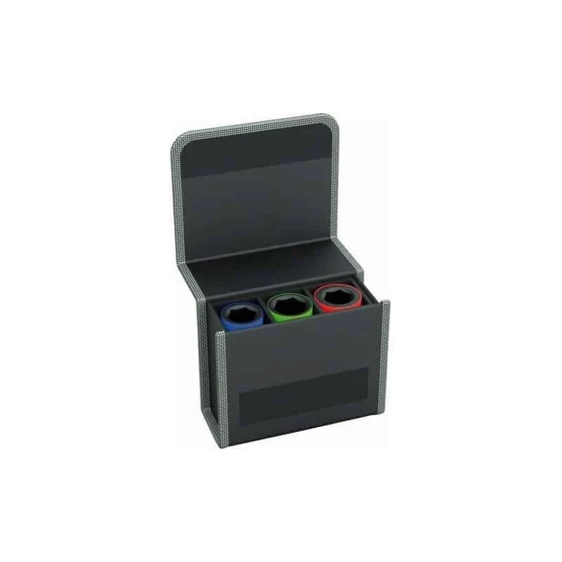 BOSCH Set De 3 Douilles : Carré 1/2" L 77 Mm - 2608551102 1 BOSCH Set De 3 Douilles : Carré 1/2" L 77 Mm - 2608551102