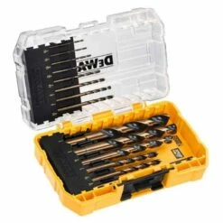 DEWALT Coffret 14 Forets Métal Noir & Or - DT70727