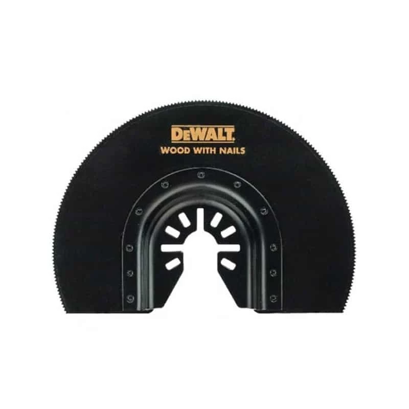 DEWALT Lame Bimétal Semi Circulaire Pour Multi-cutter - DT20710 1 DEWALT Lame Bimétal Semi Circulaire Pour Multi-cutter - DT20710