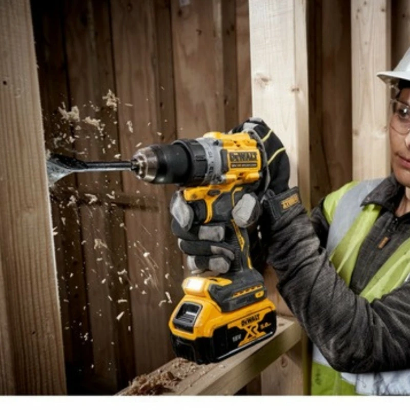 DEWALT Perceuse Visseuse 18V 5Ah Li-Ion Brushless -DCD800P2T-QW 5 DEWALT Perceuse Visseuse 18V 5Ah Li-Ion Brushless -DCD800P2T-QW – Image 5