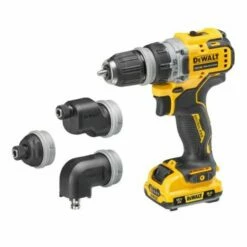 DEWALT Perceuse Visseuse à Têtes Multiples XR 12V 3Ah - DCD703L2T-QW -Bosch Soldes Magasin dewalt perceuse visseuse a tetes multiples xr 12v 3ah dcd703l2t qw 2