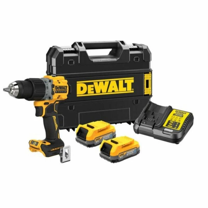 DEWALT Perceuse Visseuse Percu 18V 1.7Ah - Powerstack - DCD805E2T-QW 1 DEWALT Perceuse Visseuse Percu 18V 1.7Ah - Powerstack - DCD805E2T-QW