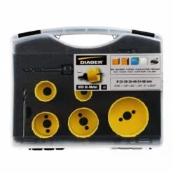 DIAGER Mallette 9 Scies Cloche HSS - 651C