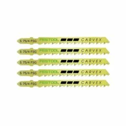FESTOOL 5 Lames Scie Sauteuse Bois S 75/4 FSG/5 - 204316