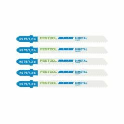 FESTOOL 5 Lames Scie Sauteuse Métal HS75/1,2 BI/5 - 204270