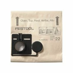 FESTOOL 5 Sacs Filtres FIS-CT 55/5 - 452973