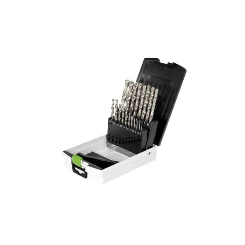 FESTOOL Coffret 19 Forets Acier HSS D 1-10 Sort/19 - 498981 1 FESTOOL Coffret 19 Forets Acier HSS D 1-10 Sort/19 - 498981