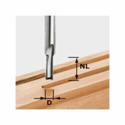 FESTOOL Fraise à Rainurer Avec Queue De 8mm -HW S8 D5/12- 490954
