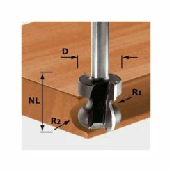 FESTOOL Fraise Pour Poignée Moulurée - 491140