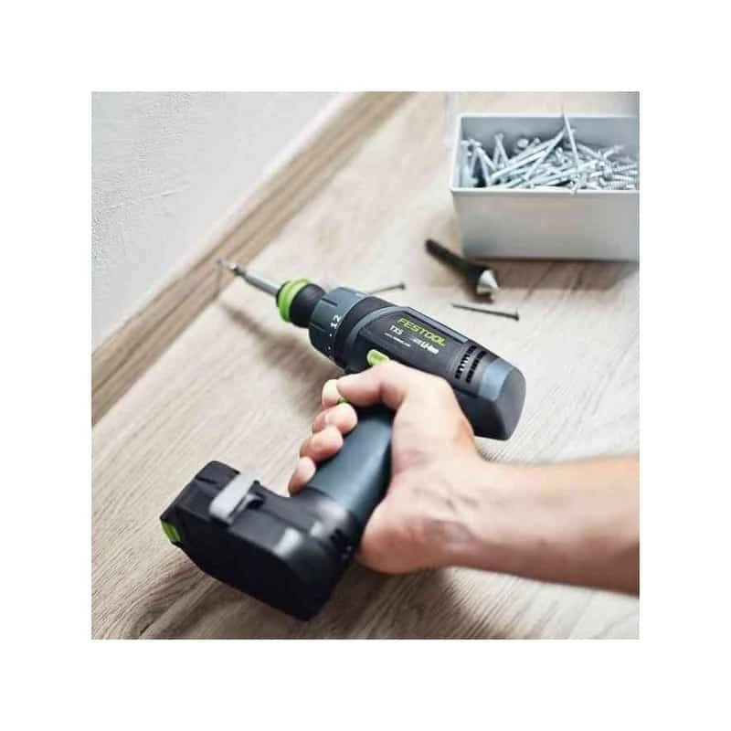 FESTOOL Perceuse Visseuse 10.8V 2.6Ah TXS 2,6-Set - 576102 2 FESTOOL Perceuse Visseuse 10.8V 2.6Ah TXS 2,6-Set - 576102 – Image 2