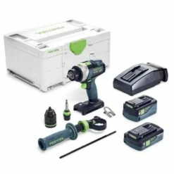 FESTOOL Perceuse Visseuse Percu QUADRIVE TPC 18V 5,2/4 Ah I-Plus - 575605