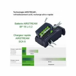 FESTOOL Scie Sauteuse CARVEX 18V 5.2Ah PSBC 420 Li 5,2 EBI-Plus - 575679 -Bosch Soldes Magasin festool scie sauteuse carvex 18v 52ah psbc 420 li 52 ebi plus 575679 4