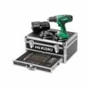 HIKOKI Perceuse Visseuse Percu 18V 2,5Ah + 100 Accessoires - KC18DJLFZ